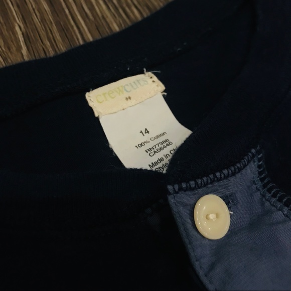 CrewCuts Henley Button Up - Picture 2 of 4